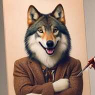 Loup rêveur